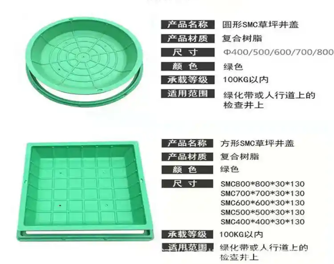 湖南树脂复合种植井盖展示